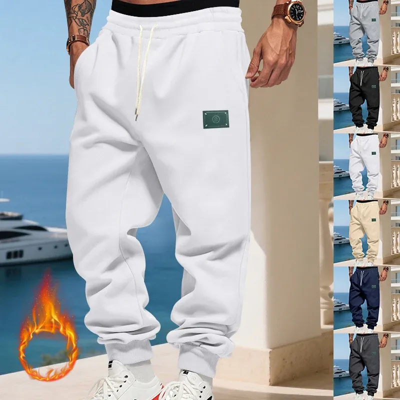 Herren bequeme Hoodie-Jogginghose mit elastischem Bund und praktischen Eingrifftaschen – Cavarno